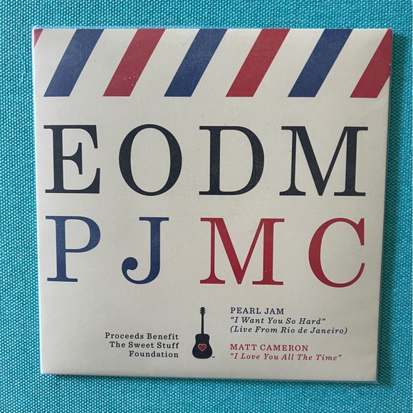 EODM PJ MC Pearl Jam Matt Cameron I Want You so hard 7" Vinyl NEW - Picture 1 of 2